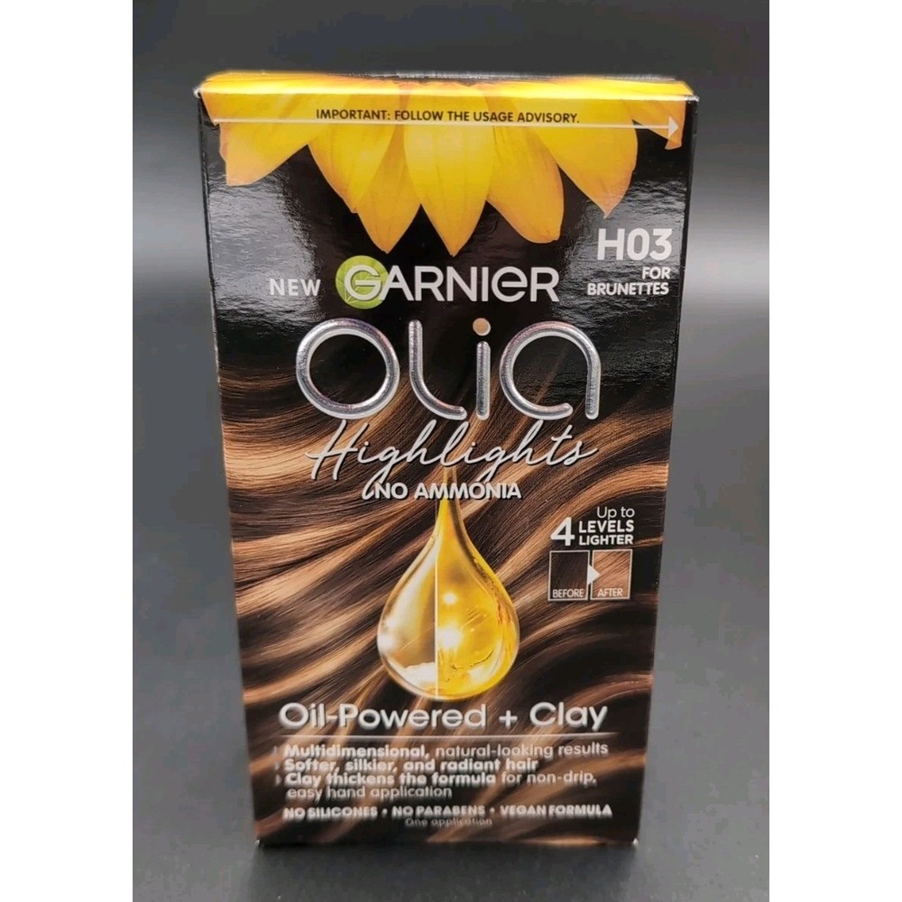 Garnier Olia No Ammonia Highlights #H03 for BRUNETTES T